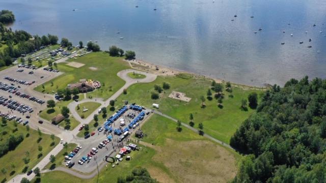 Condo Entre Ville Et Nature 2 Magog Kültér fotó